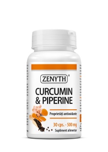 Curcumin & Piperine 30 cps Zenyth
