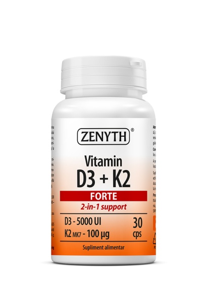 Vitamin D3 + K2 Forte Zenyth