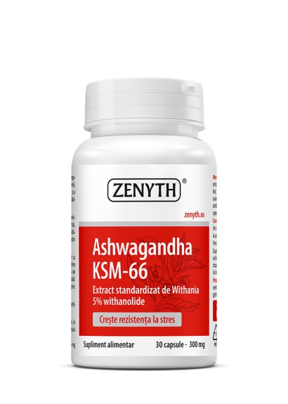 Ashwagandha KSM-66 30 cps Zenyth
